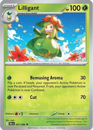 Lilligant 007/086 - Uncommon