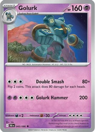 Golurk 043/086 - Uncommon
