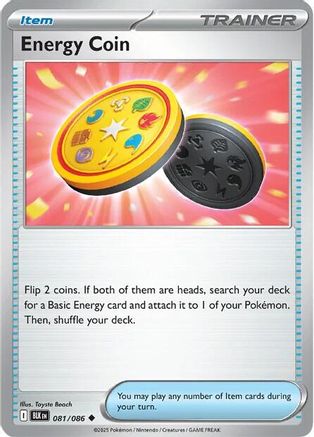 Energy Coin 081 - Uncommon - Reverse Holofoil
