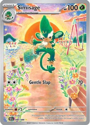 Simisage 090/086 - Illustration Rare - Holofoil