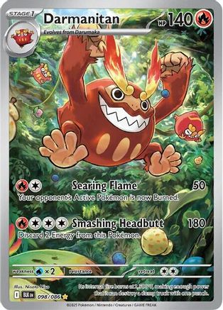 Darmanitan 098/086 - Illustration Rare - Holofoil
