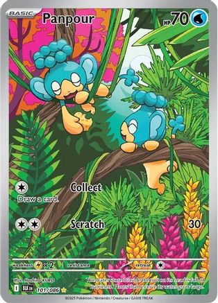 Panpour 101/086 - Illustration Rare - Holofoil