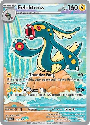 Eelektross 115/086 - Illustration Rare - Holofoil