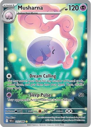 Musharna 117/086 - Illustration Rare - Holofoil