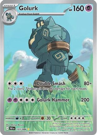 Golurk 123/086 - Illustration Rare - Holofoil