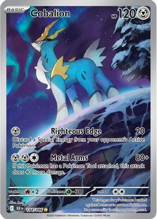 Cobalion 144/086 - Illustration Rare - Holofoil