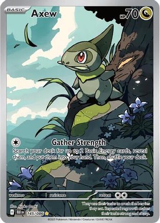 Axew 145/086 - Illustration Rare - Holofoil
