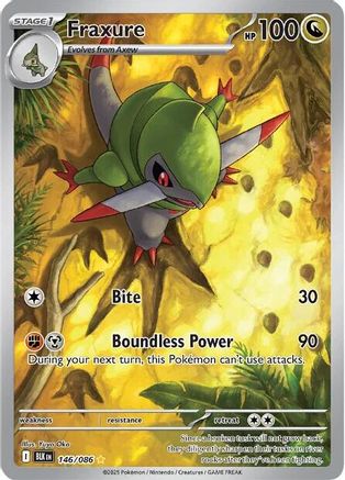 Fraxure 146/086 - Illustration Rare - Holofoil