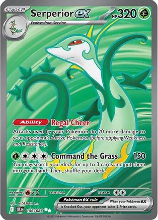 Serperior ex 156/086 - Ultra Rare - Holofoil