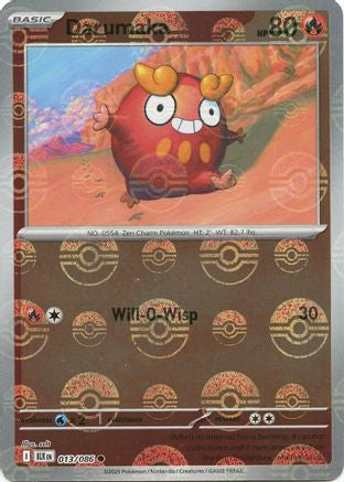 Darumaka (Poke Ball Pattern) 013/086 - Common - Holofoil
