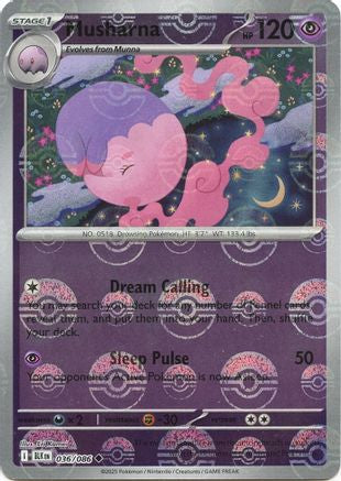 Musharna (Poke Ball Pattern) 036/086 - Uncommon - Holofoil