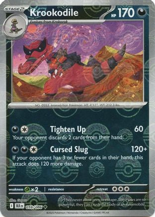 Krookodile (Poke Ball Pattern) 059/086 - Uncommon - Holofoil