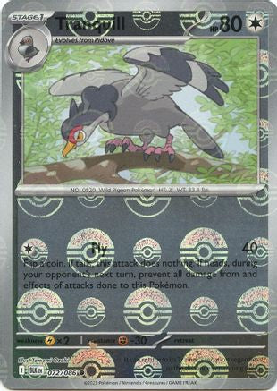 Tranquill (Poke Ball Pattern) 072/086 - Common - Holofoil