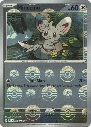 Minccino (Poke Ball Pattern) 075/086 - Common - Holofoil