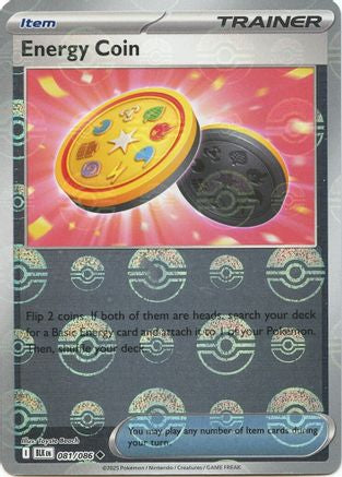 Energy Coin (Poke Ball Pattern) 081 - Uncommon - Holofoil