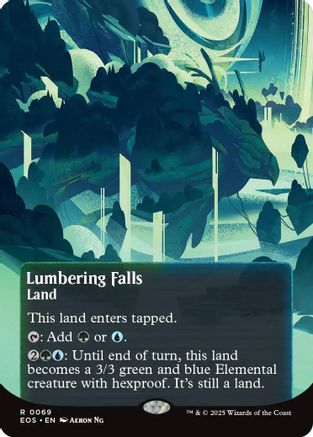 Lotus Field (0068) (Borderless) (EOS-068) - Edge of Eternities: Stellar Sights