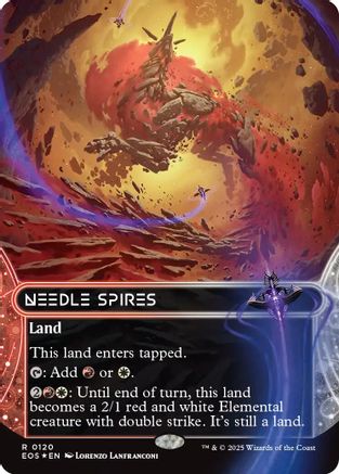 Mirrorpool (0117) (Borderless) (Galaxy Foil) (EOS-117) - Edge of Eternities: Stellar Sights Foil