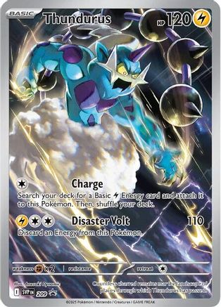 Thundurus (209/null) - SV Scarlet & Violet Promo Cards Holofoil