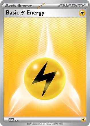 Basic Lightning Energy 020 - Common - Reverse Holofoil