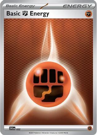 Basic Fighting Energy 022 - Common - Reverse Holofoil