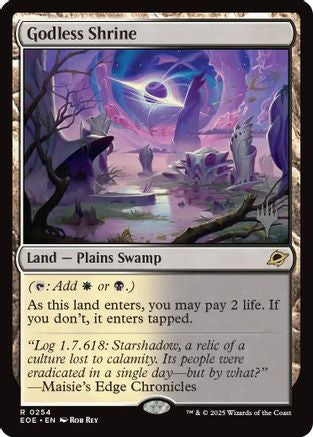 Godless Shrine (PPEOE-254) - Promo Pack: Edge of Eternities Foil