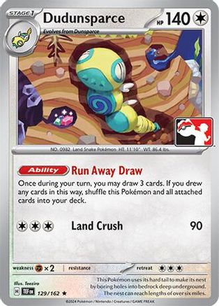Dudunsparce 129 - Rare - Holofoil
