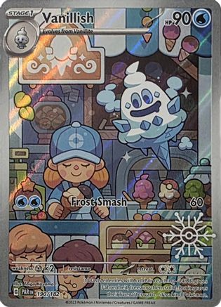 Vanillish (Holiday Calendar) (190/182) - Miscellaneous Cards & Products Holofoil