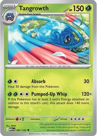 Tangrowth 007 - Uncommon - Reverse Holofoil