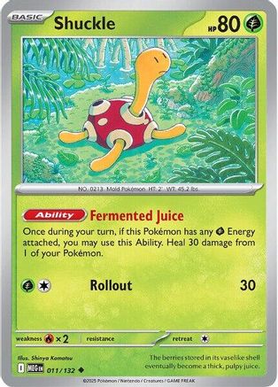 Shuckle 011/132 - Uncommon