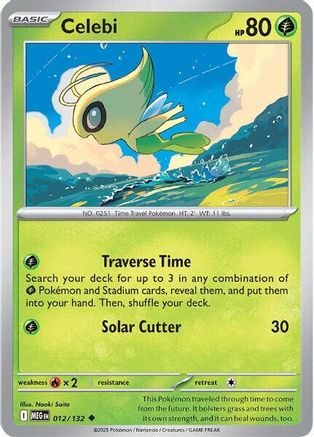 Celebi 012 - Uncommon