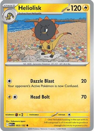 Heliolisk 053 - Common - Reverse Holofoil