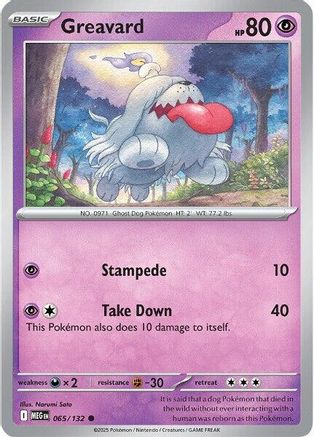 Greavard 065 - Common - Reverse Holofoil