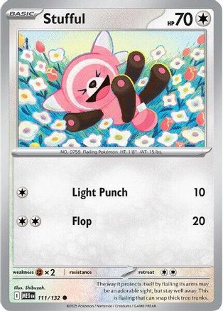 Stufful 111/132 - Common - Reverse Holofoil