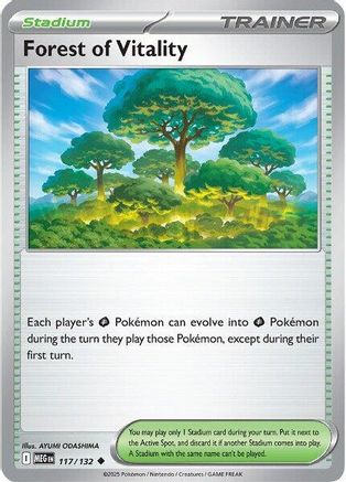 Forest of Vitality 117 - Uncommon - Reverse Holofoil