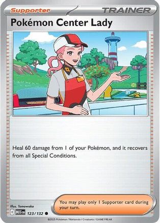 Pokemon Center Lady 123 - Common