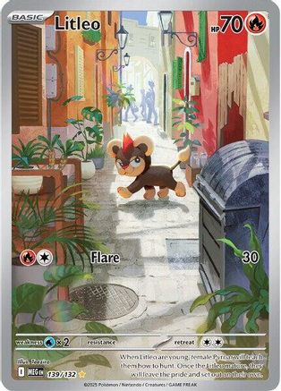 Litleo 139/132 - Illustration Rare - Holofoil
