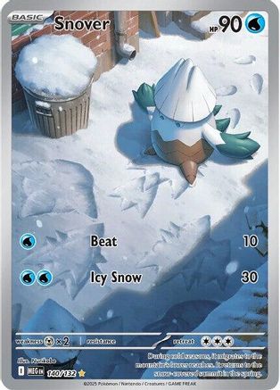 Snover 140/132 - Illustration Rare - Holofoil