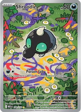 Shroodle 149/132 - Illustration Rare - Holofoil