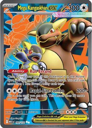 Mega Kangaskhan ex 164/132 - Ultra Rare - Holofoil