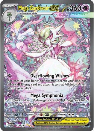 Mega Gardevoir ex 178/132 - Special Illustration Rare - Holofoil
