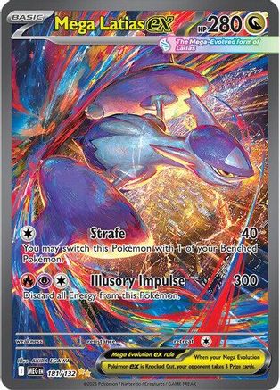 Mega Latias ex 181/132 - Special Illustration Rare - Holofoil