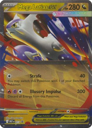Mega Latias ex 011 - Double Rare - Holofoil