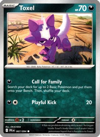 Toxel 067 - Common - Reverse Holofoil
