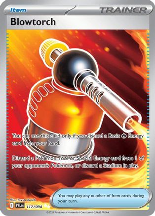Blowtorch 117/094 - Ultra Rare - Holofoil