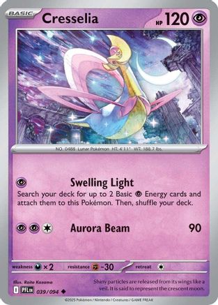 Cresselia 039 - Uncommon - Reverse Holofoil