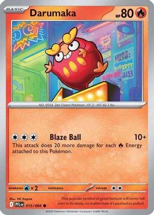 Darumaka 015 - Common - Reverse Holofoil