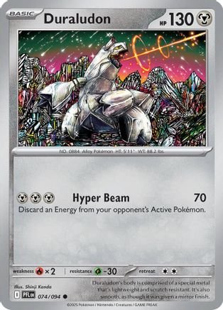 Duraludon 074 - Common - Reverse Holofoil