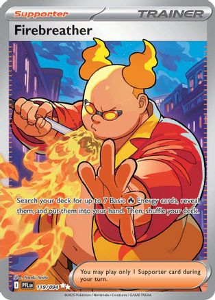Firebreather 119/094 - Ultra Rare - Holofoil