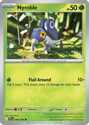 Nymble 009/094 - Common - Reverse Holofoil