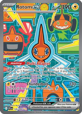 Rotom ex 126/094 - Special Illustration Rare - Holofoil